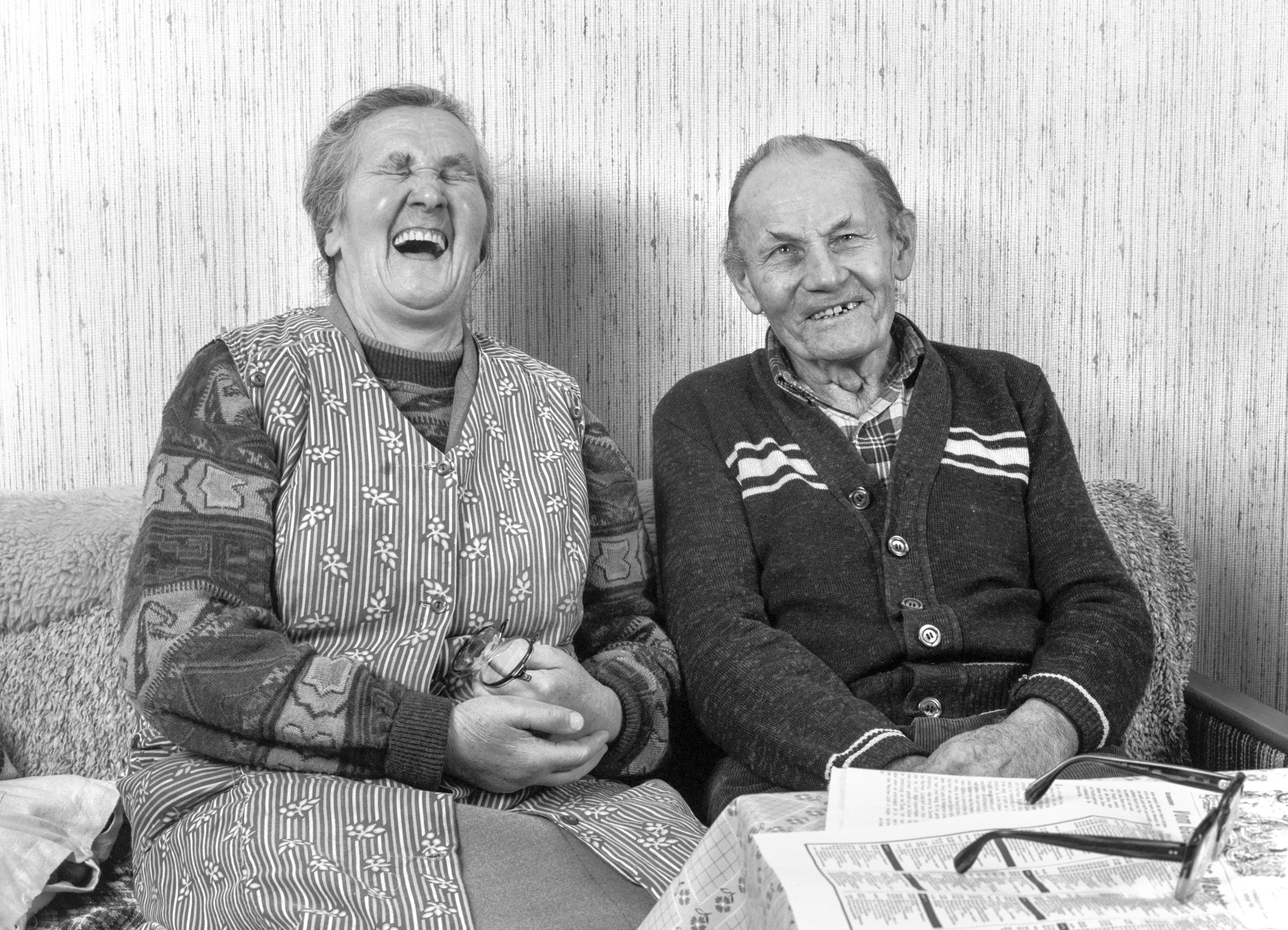 Foto alte Menschen, Paar